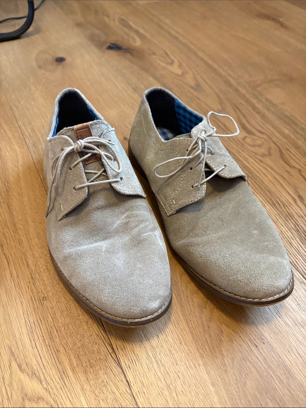 Ben Sherman Gabe Oxford Taupe Size 9 (EU 42)